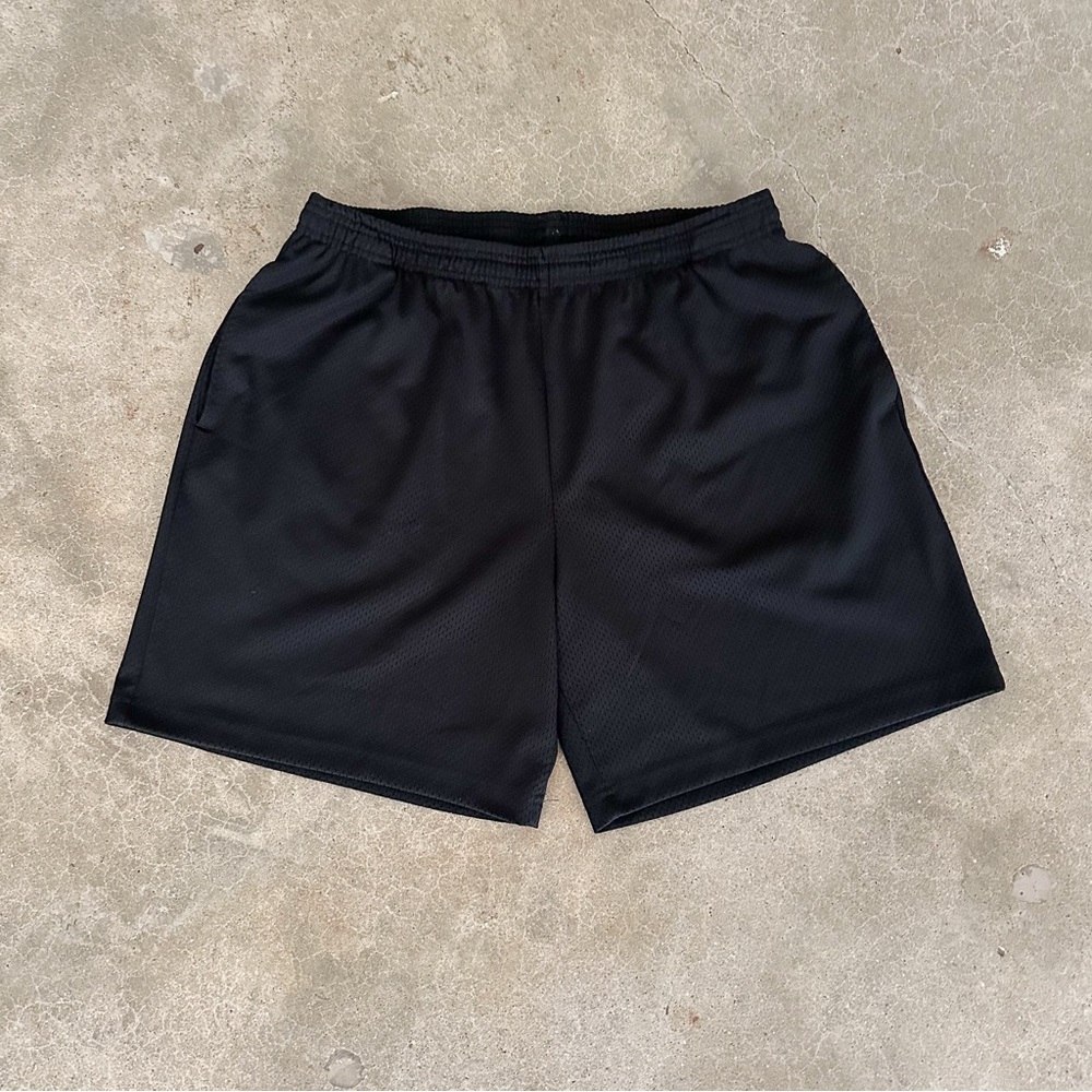 Men's Los Angeles Apparel Black Athletic Shorts